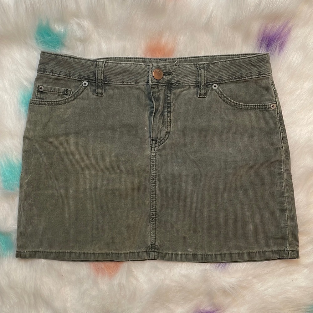 Bdg Corduroy Mini Jean Skirt